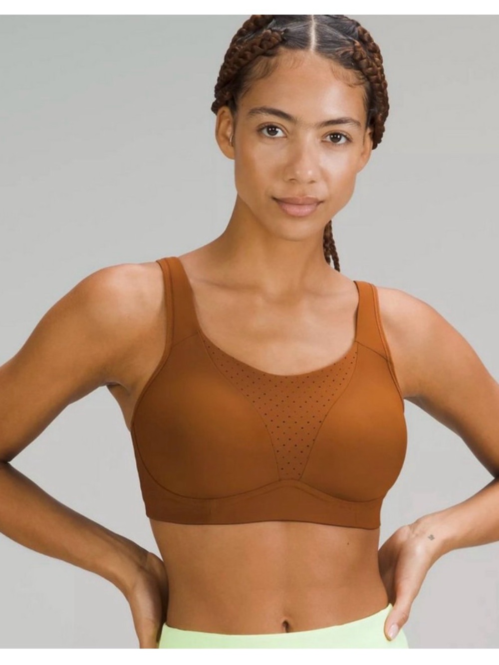 Lululemon Run Times Bra High Support, B–E Desert sun 34DD
